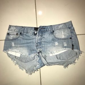 One teaspoon jean shorts
